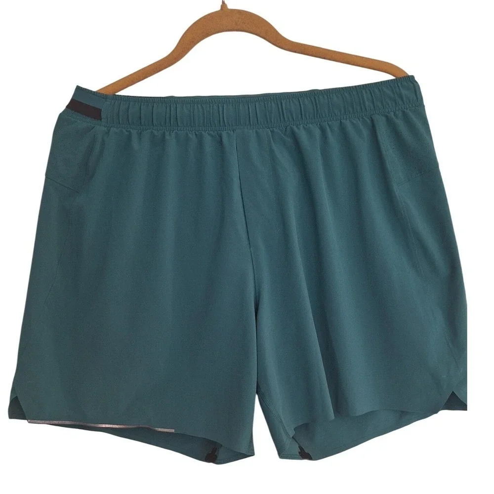 Lululemon Green Running & Training Shorts Men's size‎ M